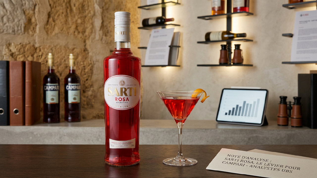 Sarti Rosa doperait l'action Campari : le pari des analystes UBS