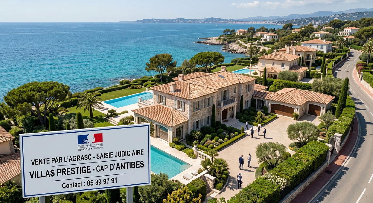 Vente de villas confisquées à Ziad Takieddine au Cap d'Antibes