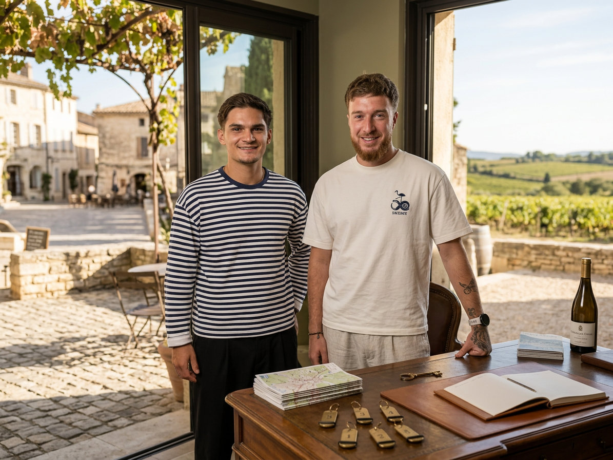 Léo Morel et Tom Deransy conciergerie locale une saison réussie