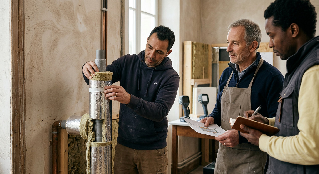 La Solive et Stop exclusion énergétique forment les artisans à la précarité