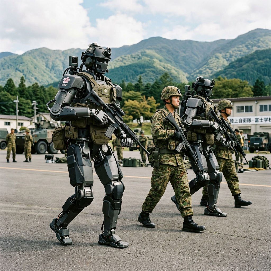 Japon : des robots humanoïdes pour son armée